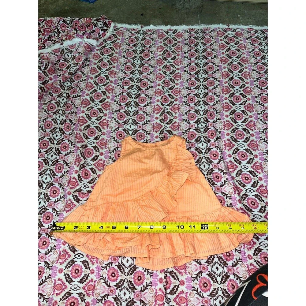 Baby Girl’s Orange Sleeveless Sundress Size 3-6 Months